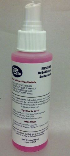 Russman DeBubblizer-Surfactant, 4oz(118ml) spray bottle Made in USA