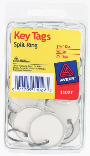 Avery split ring key tag set of 6 for sale
