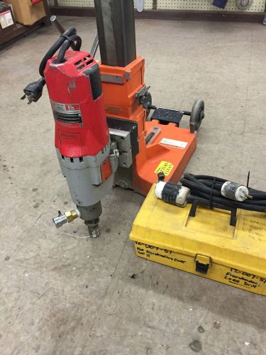 Used free standing core drill model 4096 with miaukwee drill for sale