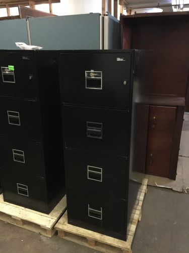 4 DRAWER LEGAL SZ FIRE-PROOF FILE CABINET by MEILINK w/LOCK&amp;KEY RATING 350-1HR