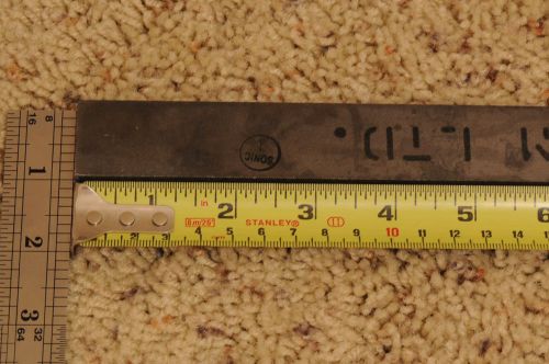 Titanium flat bar, 6Al-4V, 0.250 x 1 x 77 inches, 6Al4V, 6-4, strip sheet plate