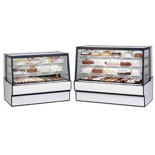 Federal sgr7742 bakery display case, refrigerated, tilt out sloped glass, 77&#034; lo for sale