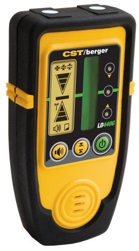 Cst/berger 57-ld440g green beam dual sided electronic laser detector w/ bracket for sale