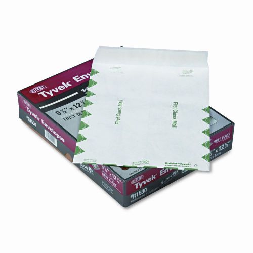 Survivor Tyvek USPS First Class Mailer, Side Seam, 9 1/2 X 12 1/2,, 100/Box