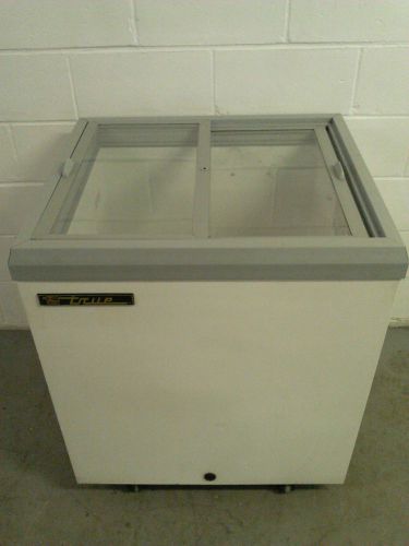 True tfm-29-fl horizontal chest freezer bunker 30&#034; for sale