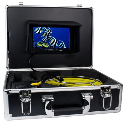 7” TFT Color Sewer Pipe Inspection Snake Video Camera System GSY9200D 30M