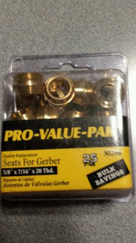 Danco Faucet Seats for Gerber, 5/8” x 20 Thd # 30296 Pro Value Pak You get 25pcs