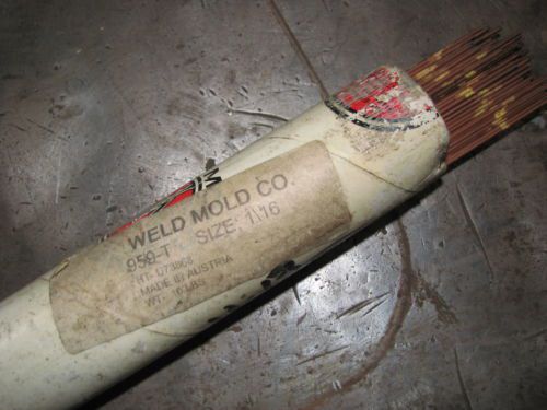 Weld Mold 959 1/16 H-13 Tig Welding Filler Rod 1lb, Blacksmith Power Hammer Dies