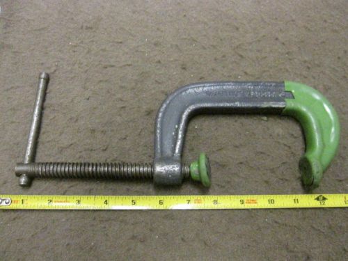 HARGRAVE 4 No44 US MADE FORGED STEEL 4&#034; C CLAMP AIRCRAFT MACHINIST TOOL