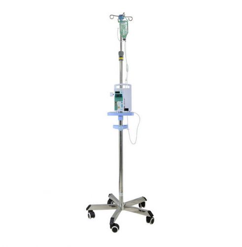 Infusion Pump Support Mobile Movable Standard Support Hospital Clinic Veterinary