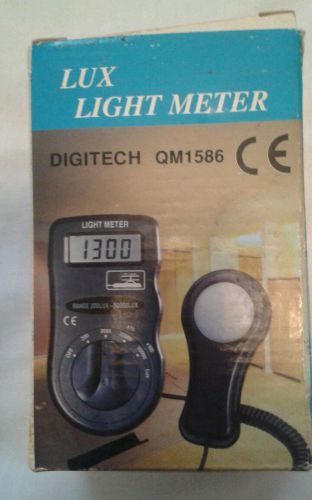 Lux light meter digitech QM1586