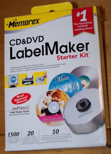 MEMOREX CD &amp; DVD Label Maker Starter Kit