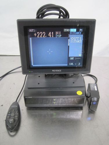 R114524 Keyence LT-9501 Laser Confocal Displacement Meter w/ LT-9010M Sensor