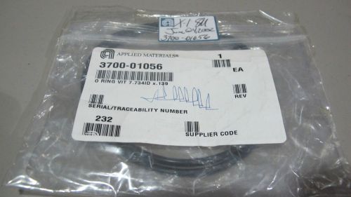 Applied materials p/n 3700-01056 o-ring vit. 7.734id x 139 for sale