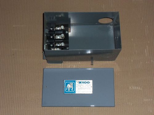 Ite siemens x100-4pb 100 amp 600v plug in tap box bus duct busway for sale