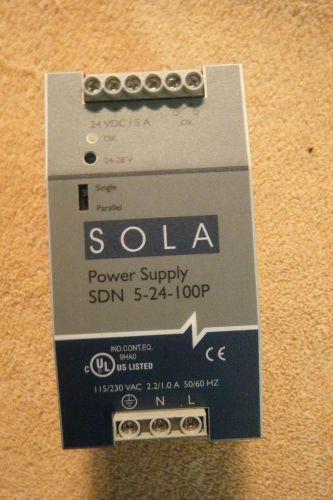SOLA SDN 5-24-100P Power Supply