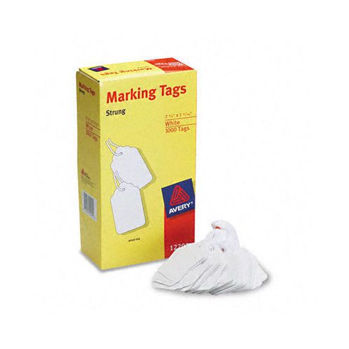 Avery White Marking Tags 2.75&#034; H x 1.75&#034; W