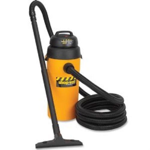 SHOP-VAC CORP Hang-Up Vacuum, Wet/Dry, 5G, 5HP, 18 Ft Cord, Yellow/Black