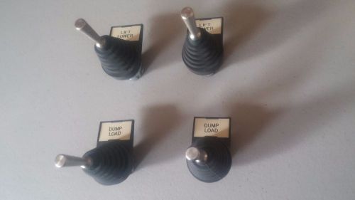 Lot of 4 Joystick switches 2 Position Spring Return