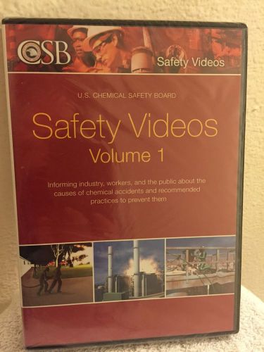 U.S. Chemical Safety Board Safety Videos Vol. 1 &amp; 2