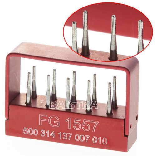 Dental Tungsten Steel drills/burs For High speed Handpiece FG 1557