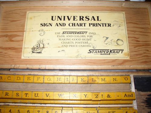 Universal sign and chart printer