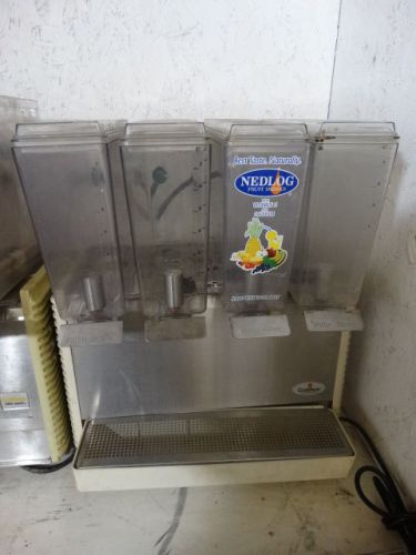 Crathco Model E47/E49-4 Commercial Countertop MiniQuad Cold Beverage Dispenser