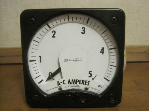 Westinghouse AC AMP Meter
