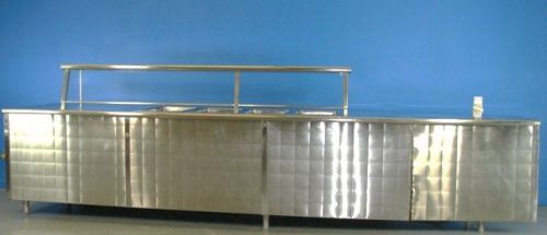 4 hot well serving line 155&#034; 13&#039; cool art deco design for sale