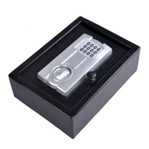 Security electronic digital pistol drawer safe box blk for sale