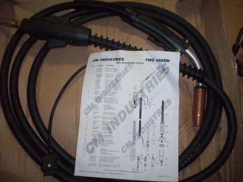 450 amp mig welding gun whip miller for sale