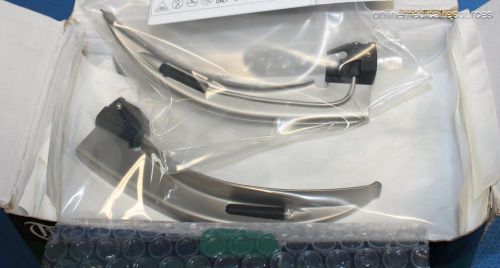 Timesco europa single-use metal #4 macintosh laryngoscope blades (9) each for sale