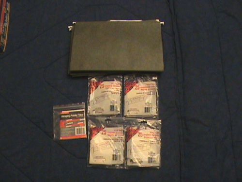 Smead legal size hanging folders &amp; extras with free shipping in the usa! for sale