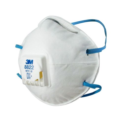 {1Box = 10EA} 3M 8822 / 8822K protective dust safety masks with exhalation valve