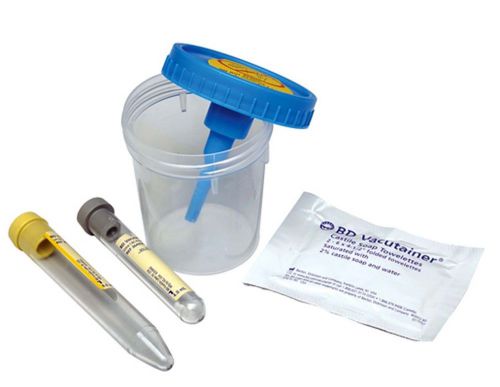 Bd vacutainer 364957  urine analysis plus complete cup tube speciment kit for sale