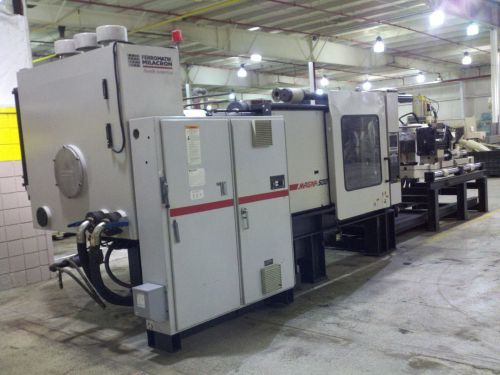 500 ton Cincinnati Milacron Injection Molding Machine Year 2000