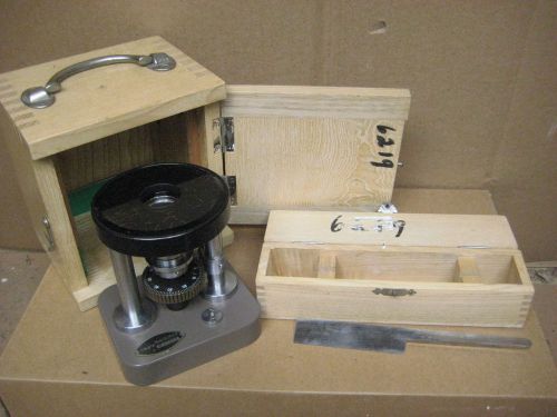 Swift ma501 hand microtome in case w/ knife for sale