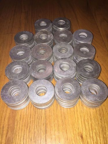 183 Round Flat Cut Steel 3/4&#034; washers New Old Stock
