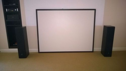 Da-Lite 82010 Imager Fixed Frame Cinema Vision Projection Screen (&#034;60x80&#034;) 4:3