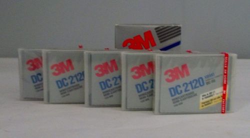 Box of 5 3M DC2120 XIMAT Mini Data Cartridges NOS