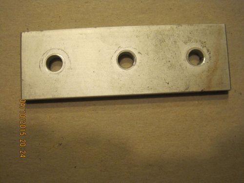 Aluminum 3 Hole Joining Plate