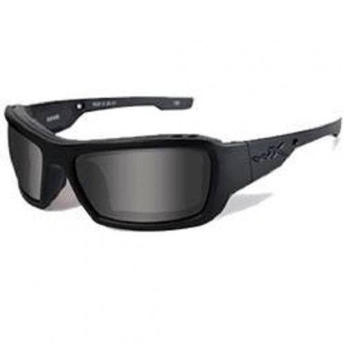 Wiley X CCKNI01 WX Knife Black Ops Smoke Grey/Matte Black Sunglasses