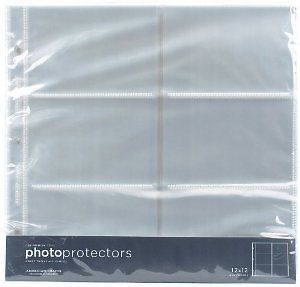 American Crafts 4x6 Photo Protector Sheets 404623