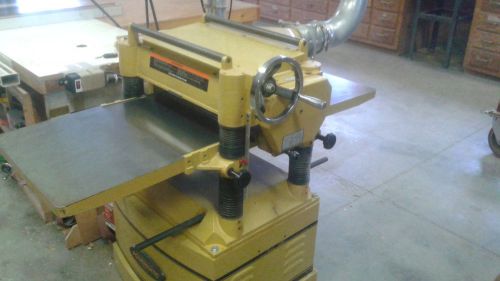 Powermatic 209 HH 20&#034; Planer 5hp 1phase