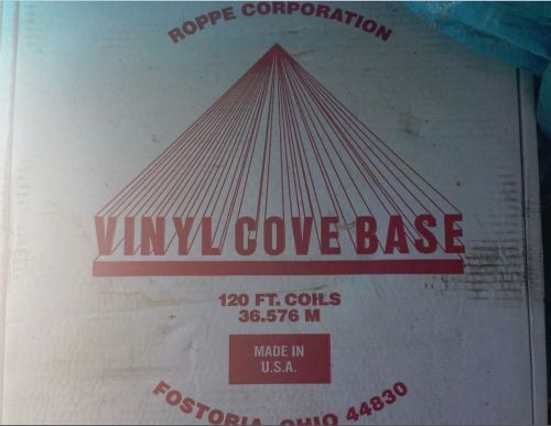 NEW 120 Lin. Ft. ROPPE Deep Navy (139) 4 in. 1/8 (.125) in. Vinyl Cove Base Roll