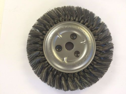 Advance 00024  6&#034; End Knot Wire Wheel Brush, .014&#034; Wire, 5/8&#034; Hole, NOS