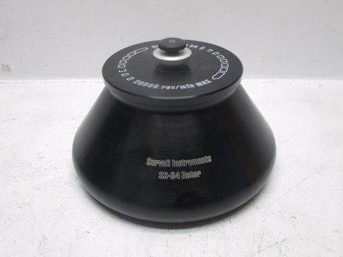 Dupont Sorvall SS-34 Fixed Angle 8-Slot Centrifuge Rotor w/ Lid For RC5B RC5C