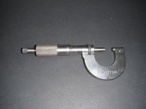 R Seefried 0-25mm Micrometer