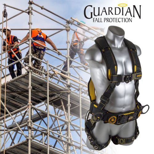 Guardian fall protection 21030 cyclone construction harness qc chest/tb leg/belt for sale