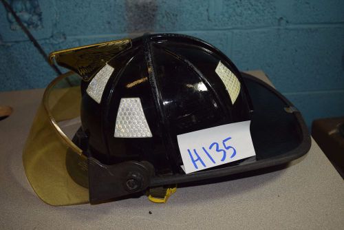 Black Cairns 1010 Helmet+Liner Firefighter Turnout Bunker Fire Rescue Gear H135